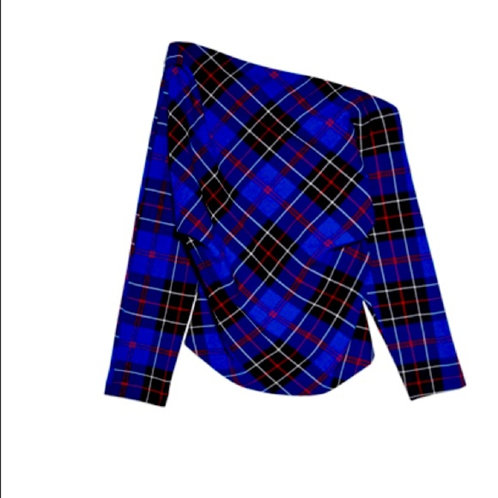 NWT Zara asymmetrical shirt size small
